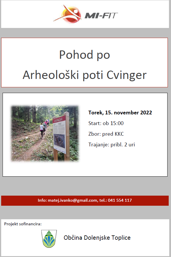 Pohod po Cvingerju